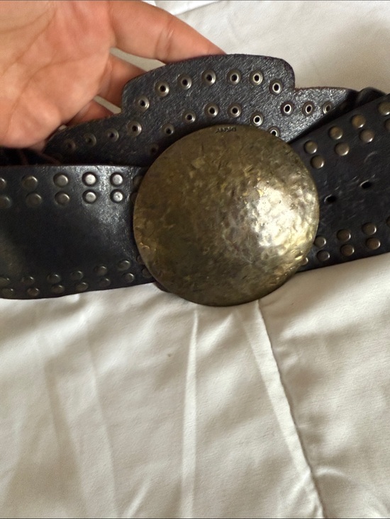 Accessories - VINTAGE GLADIATOR Leather Waist Belt 34-35 INCH WAIST